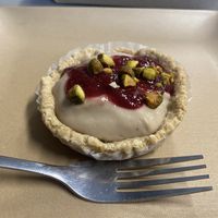 Cappuccino Tart #Veganuary at Dan d'Lion Eatery in Hungry Horse