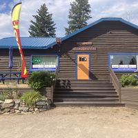 Outside of restaurant   at Dan d'Lion Eatery in Hungry Horse