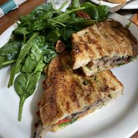 vegan portobello panini at Urth Caffe in Las Vegas