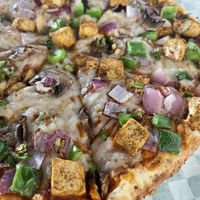 Plant based chicken tikka twist pizza  at Pizza Twist in Irving