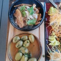 Oliven / eingelegte Svhwammerl at Paul's in Linz