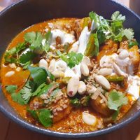Tofu Yellow Curry at Betel Boy in Daylesford