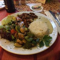 main course at Pfannenzauber in Aachen