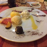 dessert at Pfannenzauber in Aachen