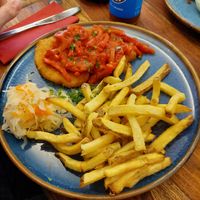 Vegan Schnitzel at Pfannenzauber in Aachen
