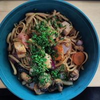 Noodles Teriyaki at Pfannenzauber in Aachen