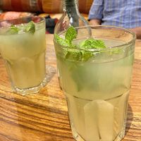 Hausgemachte Ingwer-Minze-Limonade   at Pfannenzauber in Aachen