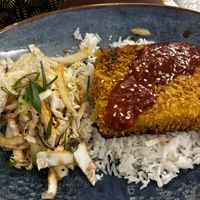 Tofu Schnitzel  at Pfannenzauber in Aachen