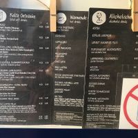 Menu at Pfannenzauber in Aachen