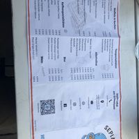 Menu 1 at Sepia in Joachimsthal