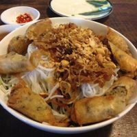 the most delicious bun cha gio  at Saigon Vegan - Vo Van Tan in Ho Chi Minh City
