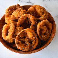 Onion rings at Vegan Basket in Kilifi