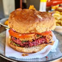 Soya veggie Burger  at Vegan Basket in Kilifi