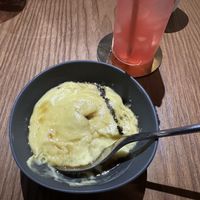 Arracacha - fava beans - sweet plantain - mushroom dashi soup ❤️  at MITA in Washington