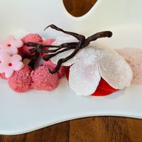 cherry, dark chocolate, mochi at MITA in Washington