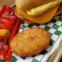 Breakfast sandwich (for dinner 😅) at Plantology - Cloud Kitchen - Maybe closed in San Antonio