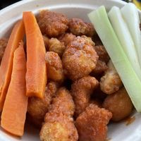 Buffalo cauliflower wings  at Plantology - Cloud Kitchen - Maybe closed in San Antonio
