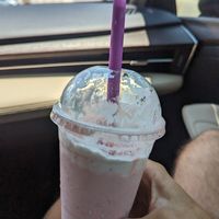Strawberry milkshake at Plantology - Cloud Kitchen - Maybe closed in San Antonio