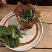 Filo quiche  at The Blonde Beet in Stamford