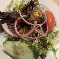 Side salad (minus croutons)   at Fried Green Tomatoes in Galena