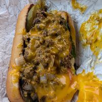 Cheese steak at Plant Based Heat in Memphis