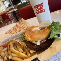   at Burgerville in The Dalles