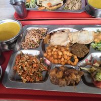 Buffet at Govinda's in Pereira