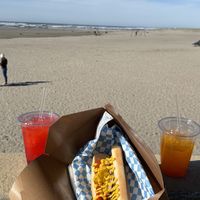 Vegan dog was so good, I had to get seconds.  at Seaside Slushies & Dogs in Seaside