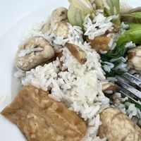 Garlic Mushroom and Tofu   at Po's Rice and Spice in East Hampton