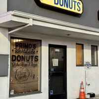 Back Entrance   at Primo's Donuts in Los Angeles