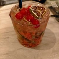 Virgin Strawberry mule at Sam's Table in Wetteren