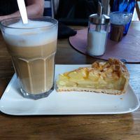 Vegan Apple Pie at The Blue Cup & Cake Café in Rotenburg