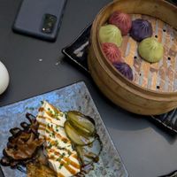 Tofu and dumplings at Kohakinho in Lugano