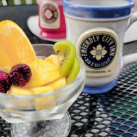 Fresh fruit at Friendly City Inn in Harrisonburg