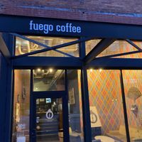 Front at Fuego Coffee Roasters in Rochester