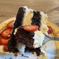 This, ranks among the best cakes I’ve had in my life  at BABA Handmade Cafe in Leipzig