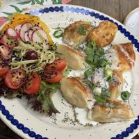 Pierogi   at BABA Handmade Cafe in Leipzig