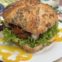 Vischbrötchen  at BABA Handmade Cafe in Leipzig