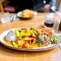 Shiitake Tofu at CoBuis Kitchen in Berlin