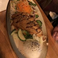 Vegan chicken   at CoBuis Kitchen in Berlin