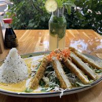 vegan funky Tofu  at CoBuis Kitchen in Berlin