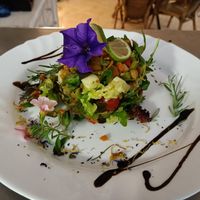 Salad at Organic in Mallorca