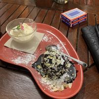 Vegan dessert at Organic in Mallorca