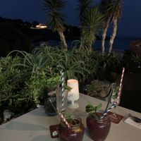 Fresh sangria  at Organic in Mallorca