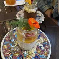 Dessert auch Vegan glutenfrei und zuckerfrei !  at Organic in Mallorca