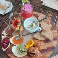 Italian breakfast at Organic in Mallorca