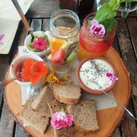 Detox breakfast at Organic in Mallorca