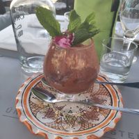 Chocolate mousse at Organic in Mallorca