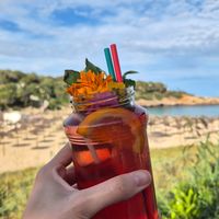Homemade Cold Tea at Organic in Mallorca