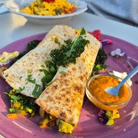 Wraps at Organic in Mallorca